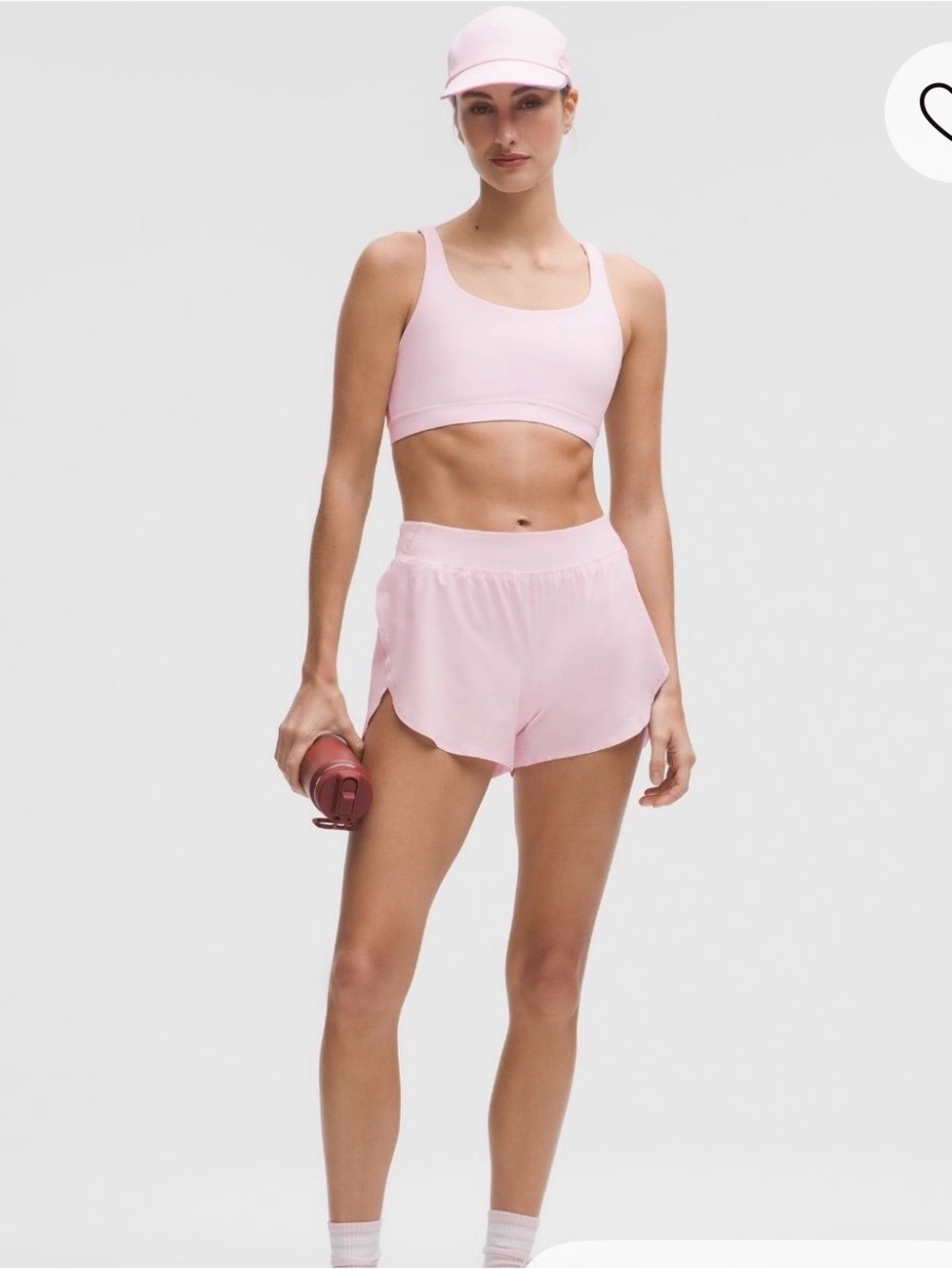 NWT Lululemon Fast and Free High-Rise Classic-Fit Split Short 3" size XL